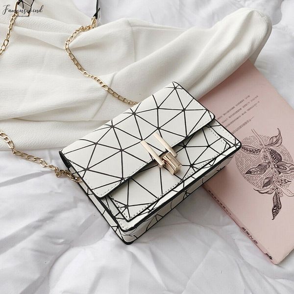 

2020 women fashion cross body shoulder bag plain casual leather lock catch handbag ladies tote satchel messenger bags