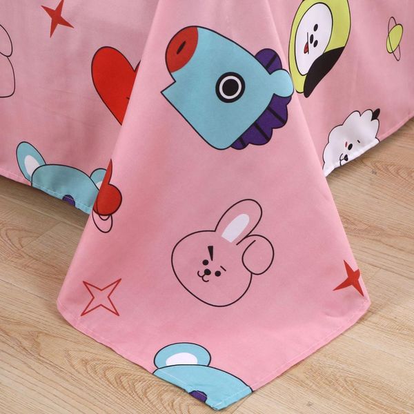 

2019 new fashion comforter set cute quilt cover bedding environmentally friendly printing high qulity 3pcs 150*200