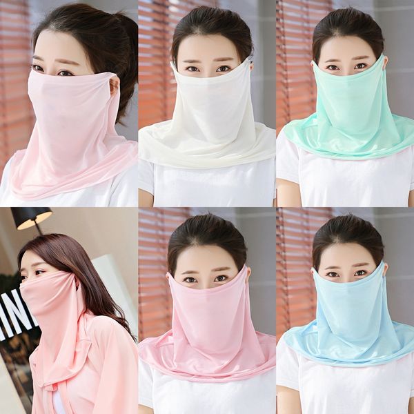 

ubkrr shipping 2020 new half face mask scarf headscarf bike motorcycle scarf scarf neck mask cycling role-playing ski biker headband, Black