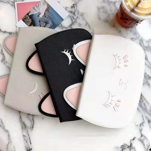 

fabric cute cartoon bear ipad case for ipad 5/6 luxury designer pu leather cover for air 1/2 mini 12345 tablet cover