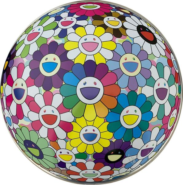 

takashi murakami flowerball -1 home decor handpainted &hd print oil painting on canvas wall art canvas pictures 191112