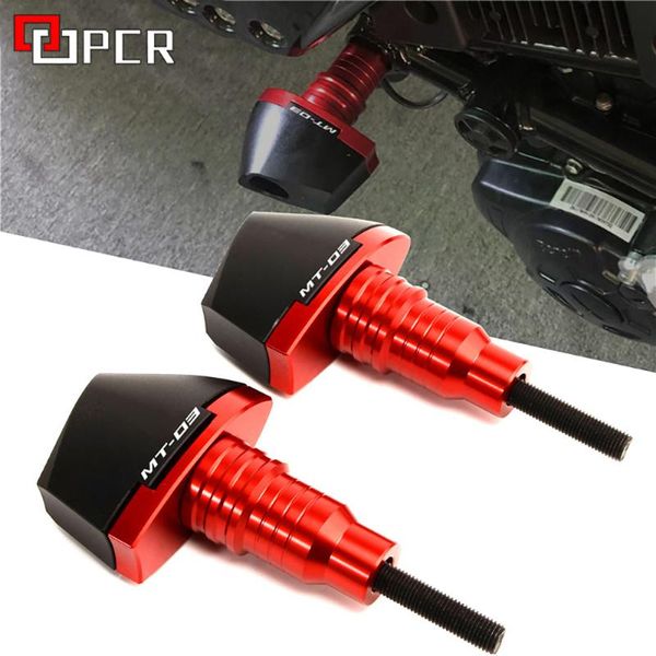

with mt-03 motorcycle cnc frame sliders crash pad falling protector guard for mt03 mt 03 & fast shipping