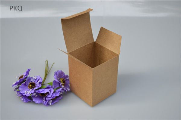 

black craft kraft paper box white packaging box wedding party small gift candy jewelry package boxes for handmade soap storage
