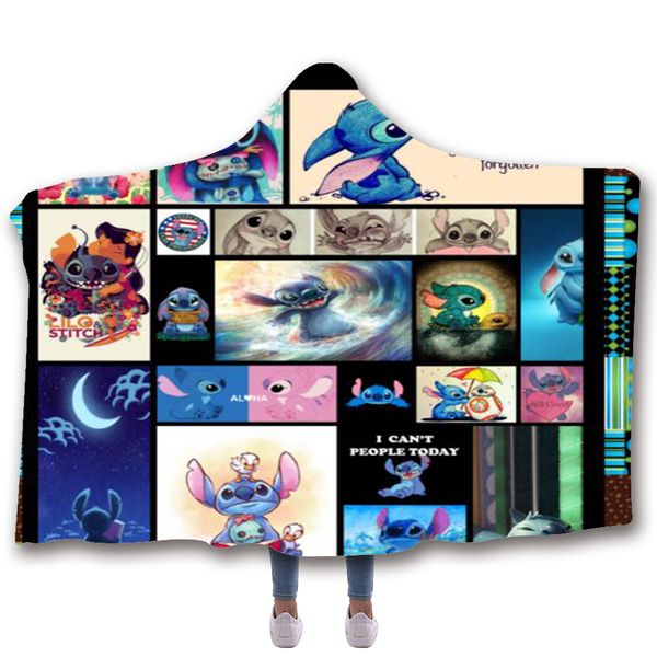 

softbatfy stitch hooded blanket fleece throw blanket dropshipping