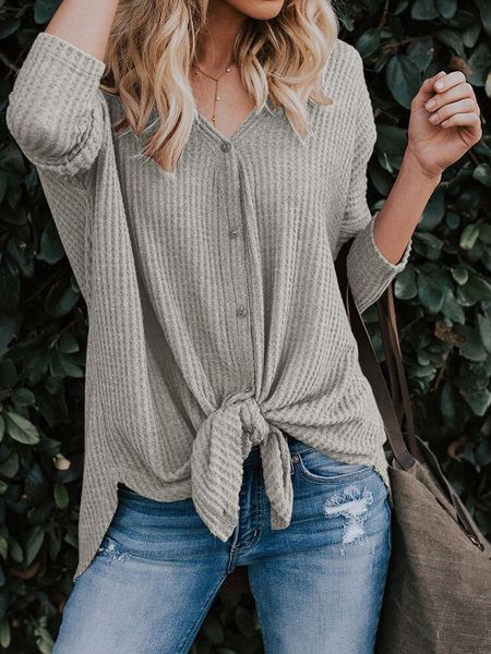 

women 's knitting sweater long sleeve knit v-neck cardigan 2018 early spring amazon wish long-sleeve v-neck women car, White