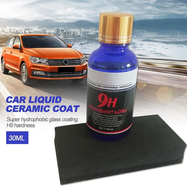 

9h ceramic car coating motocycle paint care liquid glass hydrophobic car polish auto detailing water glass coating
