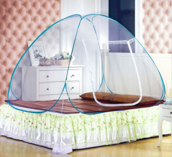 

2018 portable up camping tent bed canopy mosquito net twin full queen king size