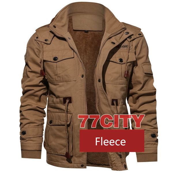 

2020 spring thick men parka homme coat puffer warm fleece winter jacket men clothes zipper erkek mont khaki cotton abrigo hombre, Black