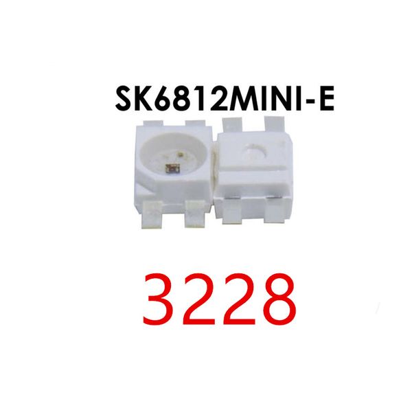 

100pcs sk6812 mini-e (similar with ws2812b) sk6812 3228 smd pixels led chip individually addressable full color dc5v