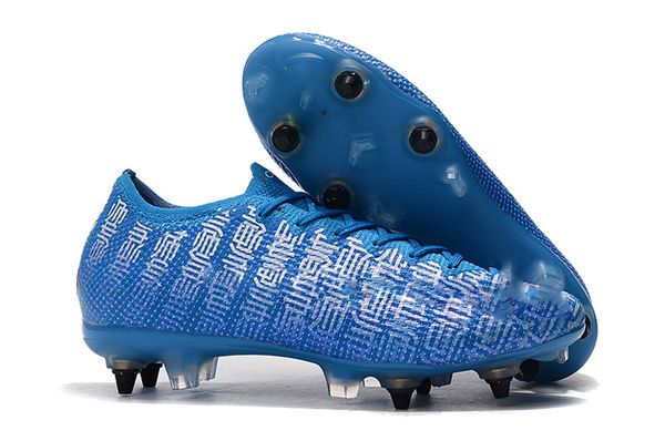 

2019 men mercurial vapors xiii elite fg cr7 ronaldo neymar njr shhh 13 360 low ankle soccer football shoes size 6.5-11