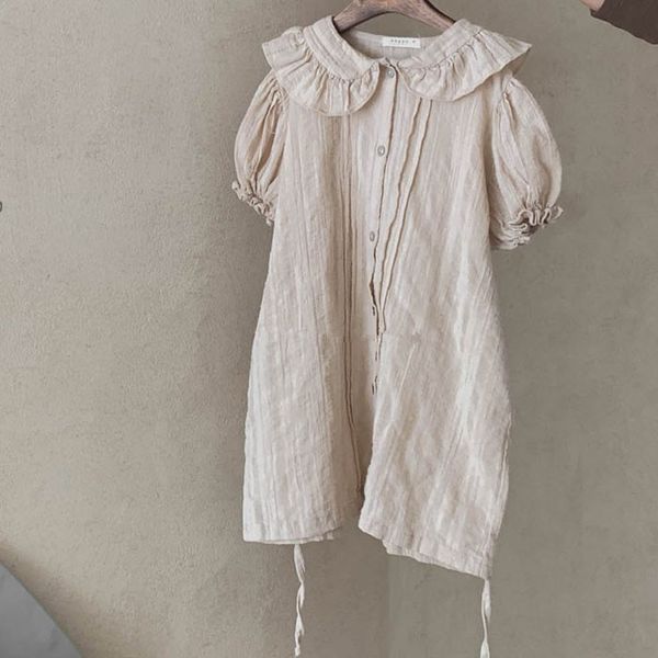 

owligbaby 2020 girls dress cotton children clothes dress wholesale, Red;yellow