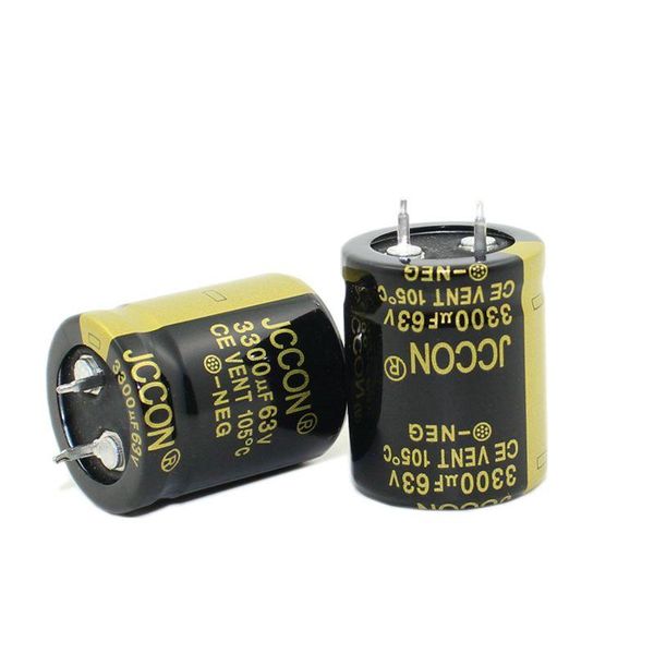 

jccon thick-foot electrolytic capacitor 63v3300uf volume 25*30 inverter power