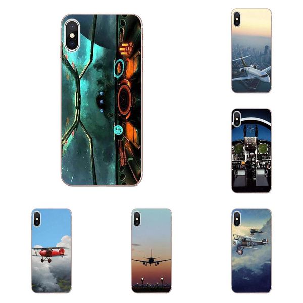 

custom airplane cockpits soft phone covers case for lg g2 g3 g4 g5 g6 g7 k4 k7 k8 k10 k12 k40 mini plus stylus thinq 2016 2017 2018