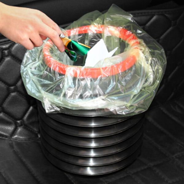 

2019 car trash can foldable auto storage bag car styling for s40 s60 s80 s90 v40 v60 v70 v90 xc60 xc70 xc90