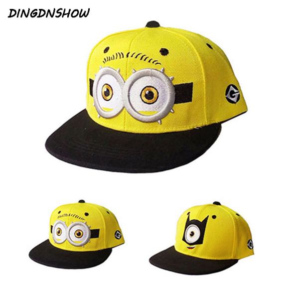 

dingdnshow] 2018 fashion baseball cap kids cartoon hip hop cap lovely cotton summer for boys and girls, Blue;gray