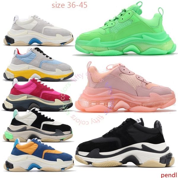 

2019 bottom triple s designer old dad shoes tripler lime sole europe collection sneakers chaussures d3251