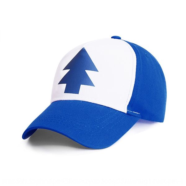 

weird town gravity falls depp baseball cap blue pine parent-child baseball cap, Yellow