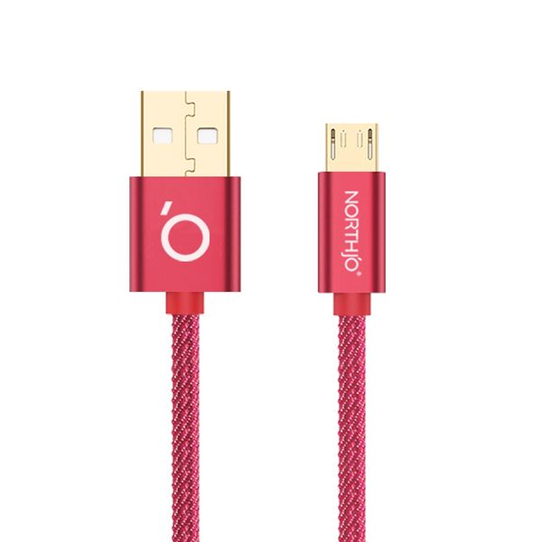 

northjo micro usb charger data cable for android mobile phone (4ft / 1.2m)