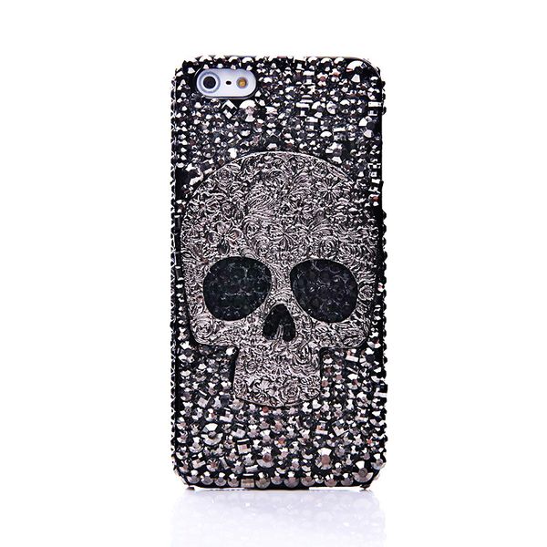 

luxury phone case for iphonexsmax iphonexr xs 7/8plus 7/8 6/6sp 6/6s samsung s9p s8p s9 s8 note9 with cool skull case back cover
