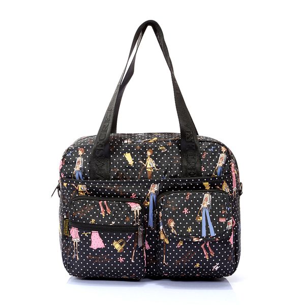 

поколение жира водонепроницаемой пеленок сумки от возраста printed сумка casual ранцевого crossbody сумка мама сумка мода, White