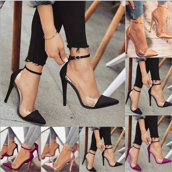 

high heels women's prom wedding shoes lady crystal platforms silver glitter rhinestone bridal shoes party pump size women shoes, Black