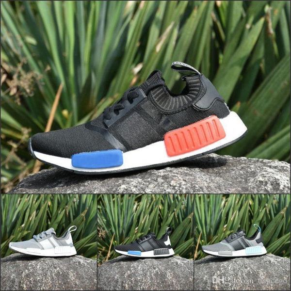 

runner primeknit athletics discount sneakers sports shoes men woman running shoes with box