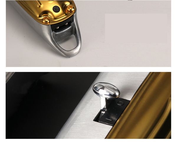 

kemei 1973 hair trimmer km-1973 cordless professional usb rechargeable pro barber clippers line metal body newclipper czlpp