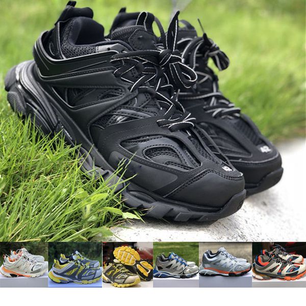 

fashion casual shoes 17fw triple s dad for men's women black sports designer shoes size 36-45