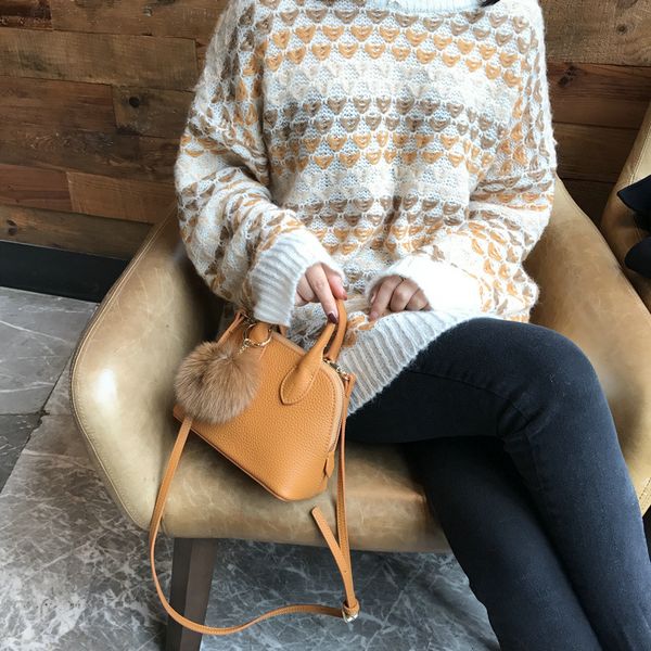 

mini shell bag 2020 new small bag, one shoulder, cross body leather bag handbags women bags
