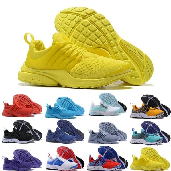 

new sale presto 5 br qs breathe triple black white yellow red mens women running shoes safari pack sports designer trainer sneakers