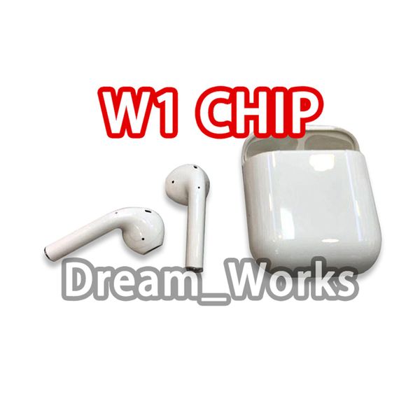 

2019 w1 airpod bluetooth earphone head et ca e a work touch iri tudio voice control quality a 1pc