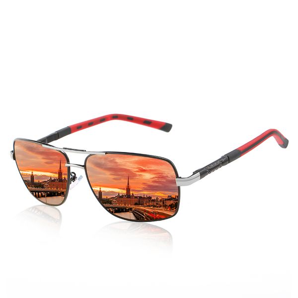 

горячая продажа новых мужчин поляризованные очки спортивные тенденции моды езда зеркало вождения солнцезащитные очки xy8724 бесплатная доста, White;black