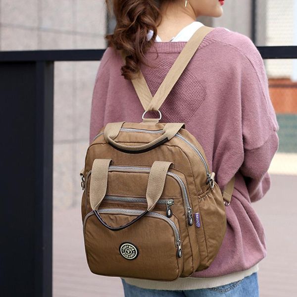 

fashion backpack single shoulder bag multipurpose travel messenger bags handbag