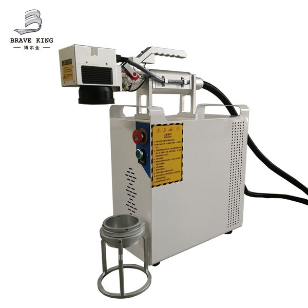 

handheld fiber laser marking machine20w 30w 50w raycus metal marking laser engraving machine marke big space metal materials