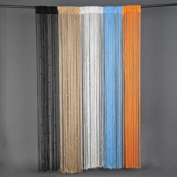 

beaded string curtain door divider crystal beads tassel screen panel home decora