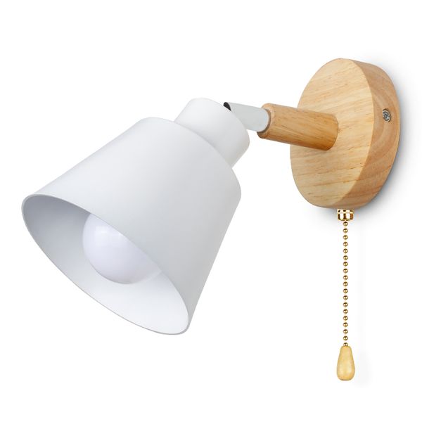 

wooden wall lamp switch wall lights bedside light sconce for kitchen restaurant modern lamp nordic macaroon sconces