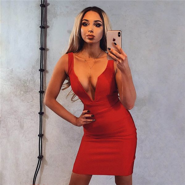 

женская повязка глубоко пять иглы шея красного платье рюкзака молния клип одежда для платья элегантного платья женщин, Black;gray