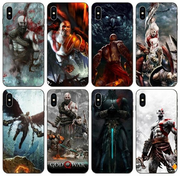 

[tongtrade] video game god of war ii case for iphone 11 pro x xs max 8 7 6s 6p 5s 5p galaxy a40 a50 huawei nova 5t sony xperia e5 cover case