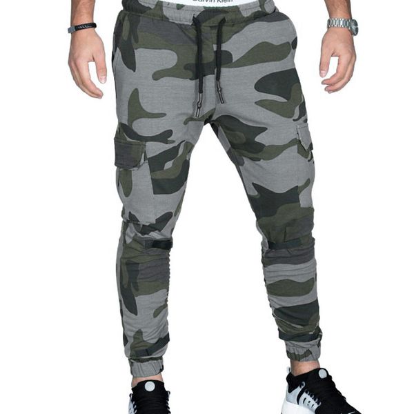 

мужские брюки мода tight beam foot drawstring спорт слаксы повседневный эластичные карманы брюки высокого качества для мужчин мужские длинны, Black