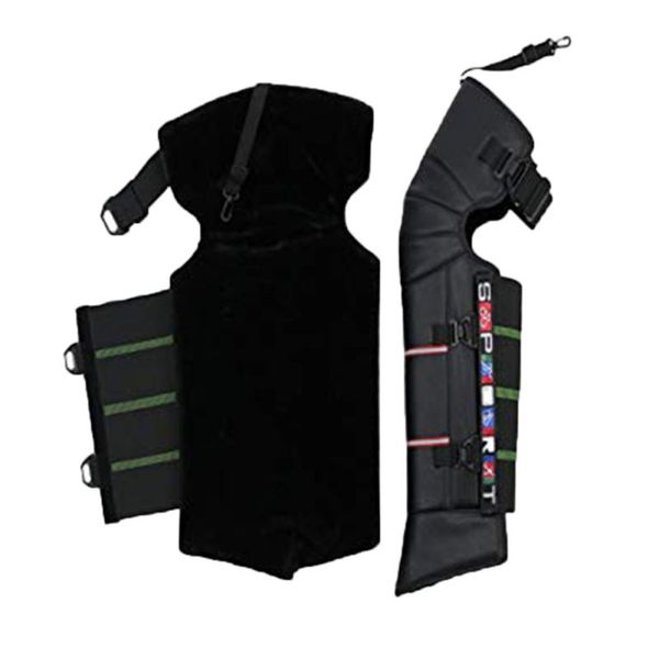 

2pcs black leather warm knee pad leg knee warmer protector for winter wind snow bike motorcycle