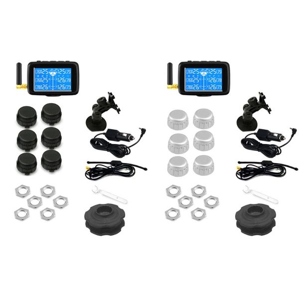 

u901 auto truck tpms car wireless tire pressure monitoring system lcd display