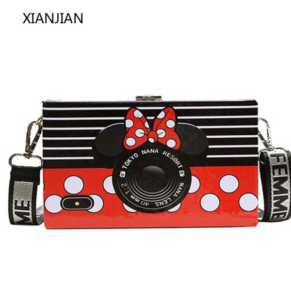 

2020 xianjian последний новый мультфильм мини-коробка сцепления кошелек с бабочкой симпатичная мышь украшенные леди гирс сумка сцепления кош