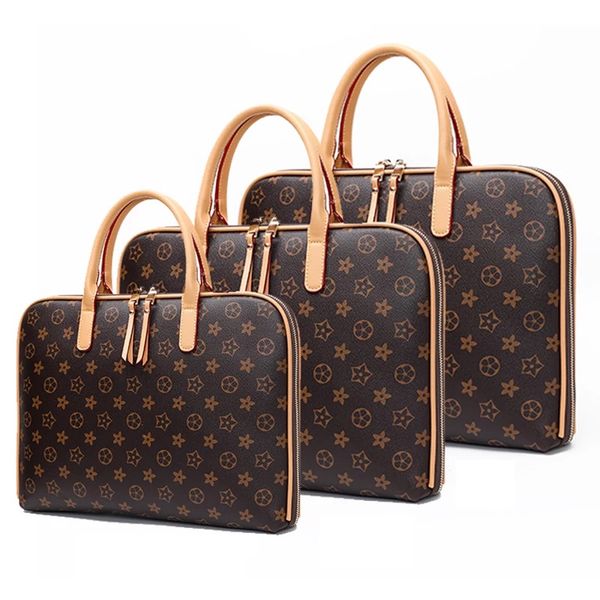 

2020 womens business briefcase bag woman leather lap14 inch handbag work office bag ladies crossbody bags for women handbags