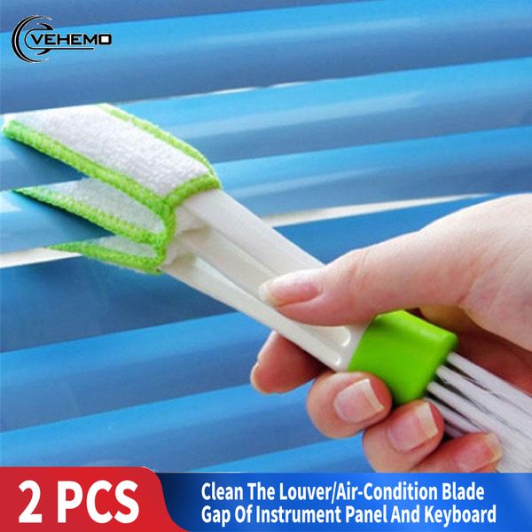 

1pc automotive keyboard supplies versatile cleaning brush vent brush cleaning car pc keyboard clean tools universal