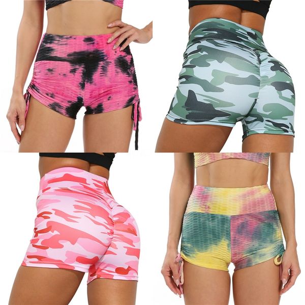 

women wrinkle sports yoga pants leggings running outdoor fitness trousers #890, White;black