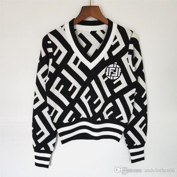 

2020 дизайнерские роскошные женские свитера женские пуговицы с длинным рукавом кардиган свитер oversize роскошные женская одежда женский дже, White;black