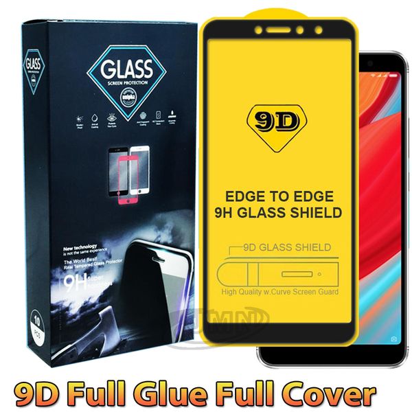 

9d full glue cover tempered glass phone screen protector for iphone 11 2019 iphone xr xs max hauwei p30 y5 y6 y7 y9 samsung a10 a10e a10s