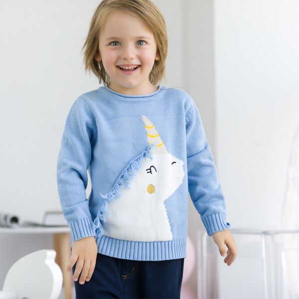 Girl Kids Clothing Pullover Round Collar Design Long Sleeved Knitted Sweater Boy Girl Clothing Sweater B97 Knitting Patterns Sweaters Free Toddler Boy
