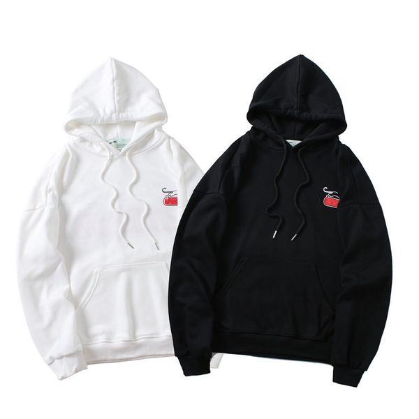 

2019 men women sweatshirts autumn spring letter and animal printed hooded hoodies hip hop casual pullovers clothing, Black
