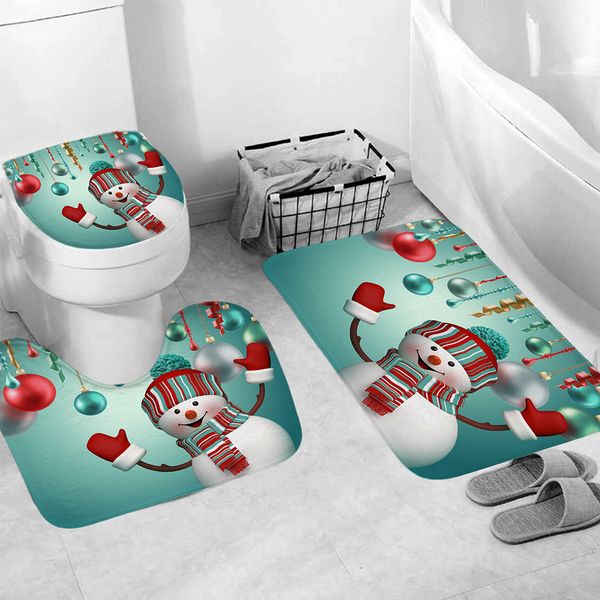 

new curtain cute christmas printed 3d shower curtains waterproof bath curtain in the bathroom home decoration waterproof bath sc